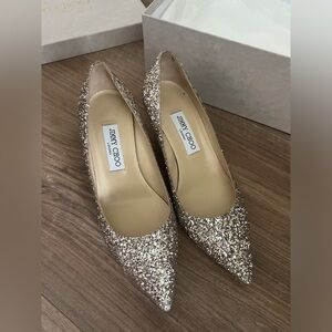 Jimmy Choo Bling Bling Heeled Wedding Shoes